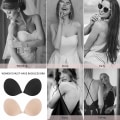 Miniatyrbilde 4 av 7: Selvklebende BH stroppeløs Sticky Invisible Push-up Gjenbrukbar A Nude