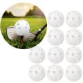 Miniatyrbilde 1 av 7: Treningsgolfballer med hull 10-pakning