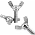 Miniatyrbilde 1 av 5: 25 stk vingmutter M6 X25 mm vingskruv med metrisk bolt 304 rustfritt stål