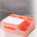 Miniatyrbillede 4 af 5: Rektangulær Servietboks Cover Holder med opbevaring, House Tissue Style 3