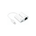 Miniatyrbillede 1 af 5: Lightning til Ethernet RJ45-adapter med opladning til iPhone/iPad, understøtter 10/100 Mbps højhastighed