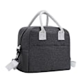 Miniatyrbillede 1 af 10: Frokosttaske Student Termisk Madkasse SORT black