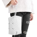 Miniatyrbilde 5 av 5: Ullpose Garnholder Strikkepinner Heklenåler Etui for korsstingsbroderi Sytilbehør 21*12,5*12,5 cm