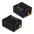 Miniatyrbilde 3 av 8: Digital til analog lydkonverter Optisk RCA LR lydadapter