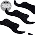 Miniatyrbild 5 av 7: Paket med 48 falska mustascher, självhäftande, för fester