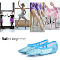 Miniatyrbilde 7 av 8: Ballettsko, gymnastikksko, ballettsko, ballerinaer, dansesko for jenter, barn, kvinner (hudfarget, 23)