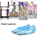 Miniatyrbillede 7 af 8: Balletsko gymnastiksko balletsko ballerinaer dansesko til piger børn kvinder (hudfarvet, 23)