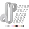 Miniatyrbillede 1 af 2: Bøjleforbindelseskrog, tøjbøjle, bøjleforlængerclips, H