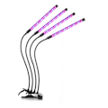 Miniatyrbild 1 av 5: Växtlampa / växtbelysning med 4 flexibla LED-lysrör 1-pack