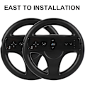 Miniatyrbillede 2 af 5: Rat til Wii Controller, 2 stk. Racing Wheel
