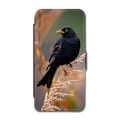 Miniatyrbild 1 av 3: Fågel Koltrast Samsung Galaxy A05s Flip Mobilfodral