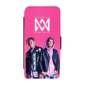 Till iPhone 18 Pro Max: Marcus & Martinus, flipfodral med unikt motiv, mobilfodral med stativfunktion
