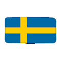 Miniatyrbild 1 av 3: Svensk Flagga Google Pixel 9 Pro XL Flip Mobilfodral