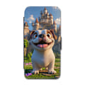Miniatyrbild 1 av 3: Söt Tecknad Engelsk Bulldogg Samsung Galaxy Note10 Flip Mobilfodral