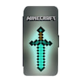 Miniatyrbild 1 av 3: Minecraft Diamantsvärd Samsung Galaxy Note10 Flip Mobilfodral