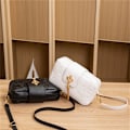 Miniatyrbild 4 av 5: Kvinnor Pu- print tofs Crossbody-väskor Mode Casual Sol Khaki