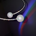 Miniatyrbild 5 av 5: Mode Enkel Simulerad Pärla Bröllopssmycken Set Justerbar N Silver Bracelet