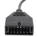 Miniatyrbild 7 av 8: 12Pin OBD1 till 16Pin OBD2 Converter Adapterkabel för GM Diagnos