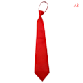 Miniatyrbild 1 av 5: Svart Clip On Herr Slips Säkerhetsslipsar För män Kvinnor Unisex Tie Cl red