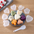 Miniatyrbild 2 av 5: 6/7 st Cartoon Shape Rice Ball Set Form Sushi Form A