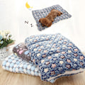 Miniatyrbild 4 av 8: Hundsäng Pet Kudde Filt Mjuk Fleece Cat Cushion Puppy Sofa A