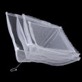 Miniatyrbild 3 av 8: Mesh Vikbar Anti Fly Myggtält Kupol Net Paraply Picnic C