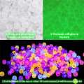 Miniatyrbild 1 av 7: 100st färgskiftande UV-pärlor Blandad färg Glow In The Dark Bea 100pcs