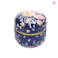 Miniatyrbild 8 av 8: Tea Caddy Iron Delikat Small Style Te Canister Förvaringsbox f G