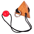 Miniatyrbild 2 av 5: Hot Rope Wooden Puzzle Logic ligent Brain Teaser String Pussel