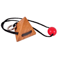 Miniatyrbild 1 av 5: Hot Rope Wooden Puzzle Logic ligent Brain Teaser String Pussel
