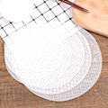 Miniatyrbild 7 av 8: Dim Sum Liners Silikon Steamer Non Stick Steam Mesh Mat Kök 23CM