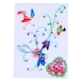 Miniatyrbild 7 av 8: 100 X quillingpappersremsor Origami Paper Lucky Star Paper DIY Red
