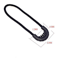 Miniatyrbild 8 av 8: 10 st EDC Multi-purpose Zip Zipper Drag sladdrep För Outdoo Black