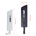 Miniatyrbild 8 av 8: 5G 4G WIFI Router Antenn 40DBi Folding Signal Booster Wide Ran random