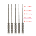 Miniatyrbild 5 av 5: Pipe through hole rod Coil Winding Jig Tool för Rebuildable Ato onesize