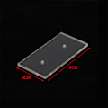 Miniatyrbild 1 av 5: 1 st örhängen Display Akryl Transparent Smycken Display 6*3CM