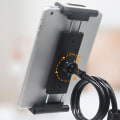 Miniatyrbild 5 av 5: Stor Clip Hållare Mobil Broadcast Fast stativ Rack Tablet Cli