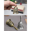 Miniatyrbild 5 av 8: Retro Metalen Tone Hand Bell Hand Held Craft Bruiloft Decoratie C