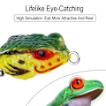 Miniatyrbild 5 av 8: Utomhus Luya långväga åskgroda 2,5cm/3g minigroda träffar bl color C