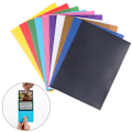 Miniatyrbild 3 av 8: 100ST Matte Färgglada Standard Size Card Sleeves TCG Trading Ca Red