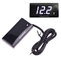 Miniatyrbild 1 av 8: LED Display Digital Voltmeter Panel Volt Volt Meter Tester R White