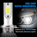 Miniatyrbild 2 av 8: H1 H7 H11 COB Bil LED-strålkastare Glödlampor Hi-Lo Beam 36W 16000LM 60 H3