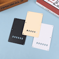 Miniatyrbild 5 av 5: Elgitarrtillbehör ST SQ Elgitarr Bakplatta Ba White