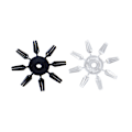 Miniatyrbild 3 av 5: 40st/ Set Dart vingskydd Dart Flight Savers Dart Tail Ti Black