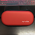 Miniatyrbild 1 av 5: EVA Anti- Hard Case Bag Game Pad Slim Console Bärväska Red