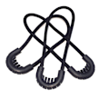 Miniatyrbild 4 av 8: 10 st EDC Multi-purpose Zip Zipper Drag sladdrep För Outdoo Black