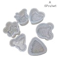 Miniatyrbild 1 av 5: 6/7 st Cartoon Shape Rice Ball Set Form Sushi Form A