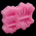Miniatyrbild 8 av 8: gräs form chokladfondant form köksbakning