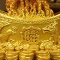 Miniatyrbild 6 av 8: Yuanbao Tree Fortune Tree Ornament Rikedom Gold Ingot Tree Pengar