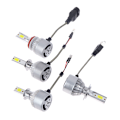 Miniatyrbild 7 av 8: H1 H7 H11 COB Bil LED-strålkastare Glödlampor Hi-Lo Beam 36W 16000LM 60 H3